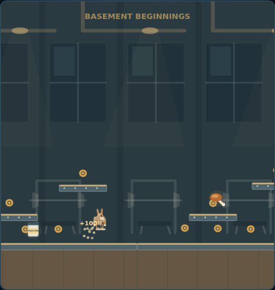 Gameplay screenshot of Super Jacked Man